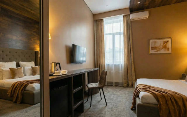 Апартаменты для двоих с двухспальной кроватью (1)