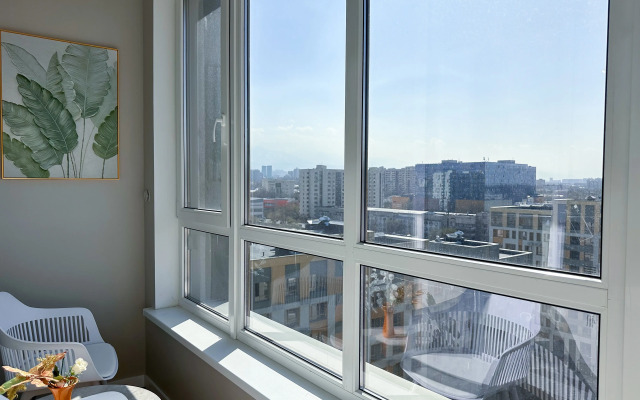 Stilnaya Kvartira V Tsentre Almaty (114) Apartments