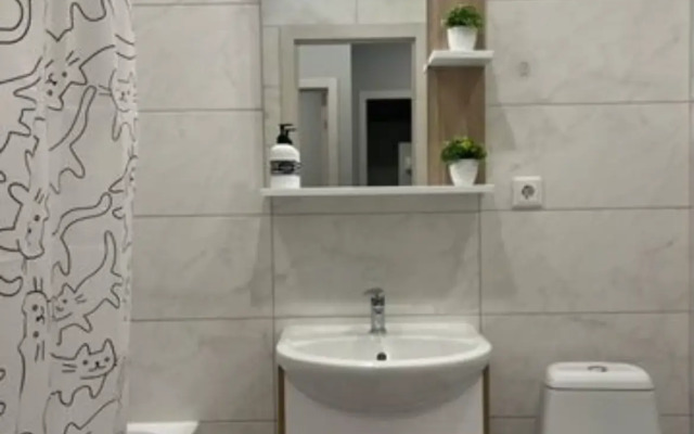 Квартира Уютная Однокомнатная с Панорамным Видом