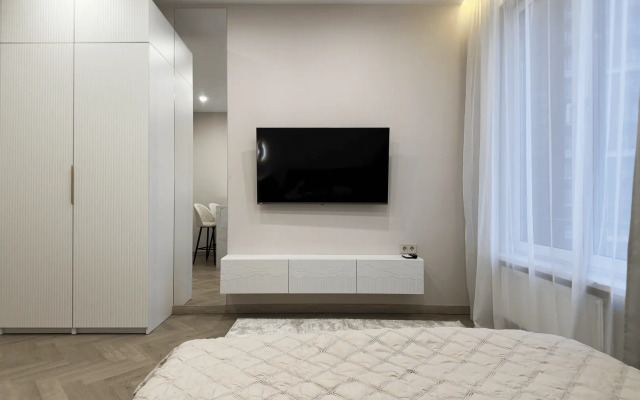 Апартаменты Уютная студия на Шелепихинской набережной