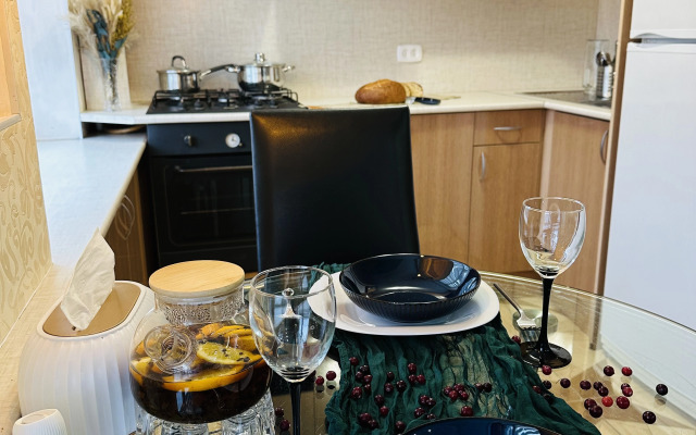 Апартаменты Спелая Клюква в центре 45м