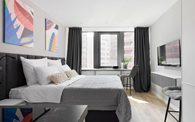 Апартаменты Студия у метро 1044