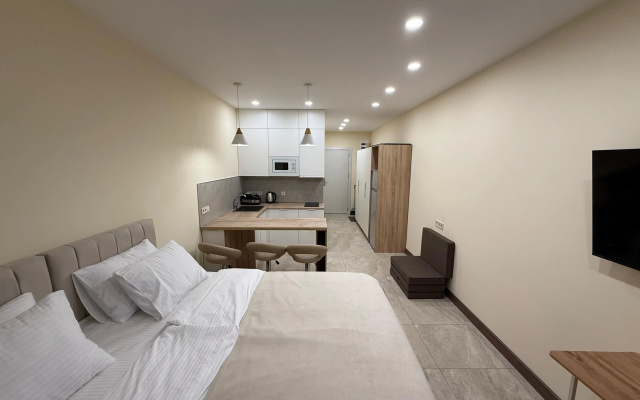 Apartamenty na plaze s vidom na more Bambo Bic Cihisdziri
