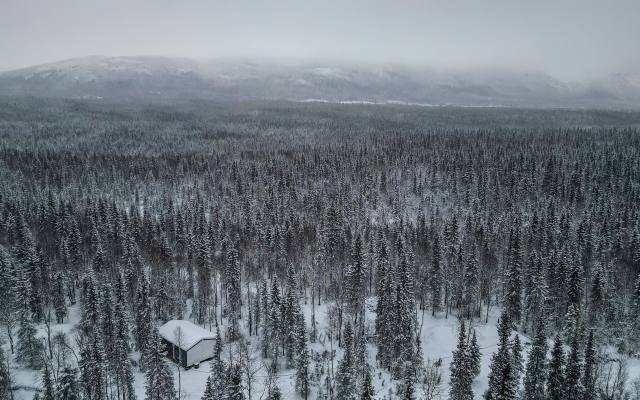 Частный дом среди леса в 15 минутах езды от Кировска