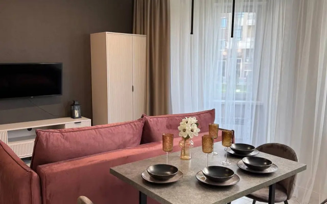 V Zelenogradske na beregu morya Apartments