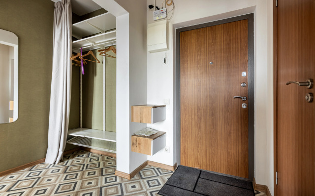 Апартаменты Семейные с Балконом у парка Moderna Viva