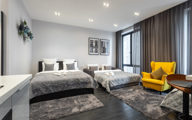 Апартаменты Изба Пресня Сити Студия с Видом на Город