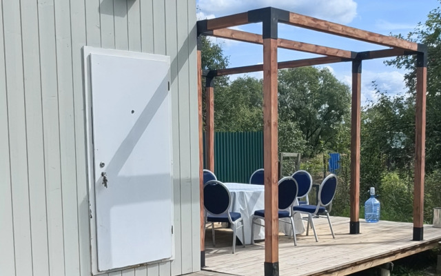 Частный дом с зоной Барбекю