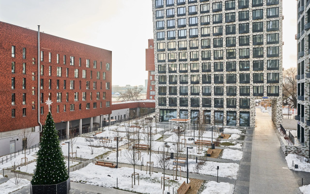 Квартира с двумя спальнями Новоданиловская 8