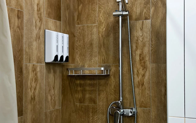 Квартира студия в голубых тонах