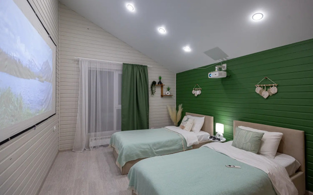 Частный дом Point 382 Оливковый