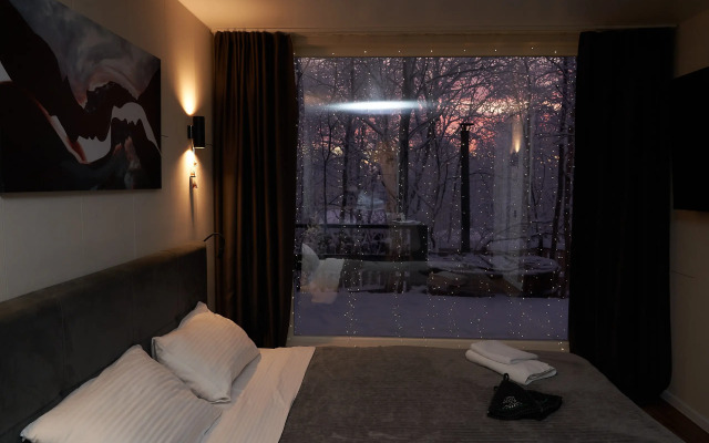 Частный дом в лесу