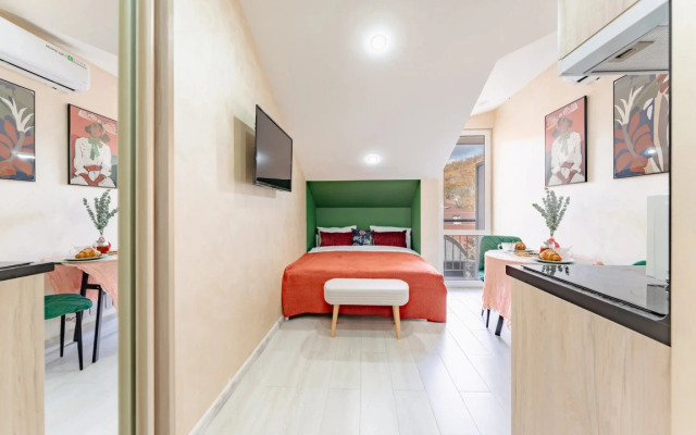 Апартаменты Мини Студия с бассейном