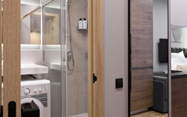 Апартаменты Студия рядом с метро 1211 1