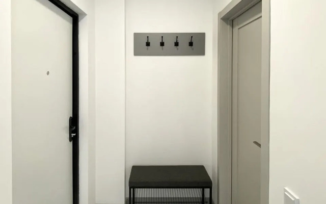 Апартаменты-студия 30 кв.м. с кроватью и балконом, 15 этаж