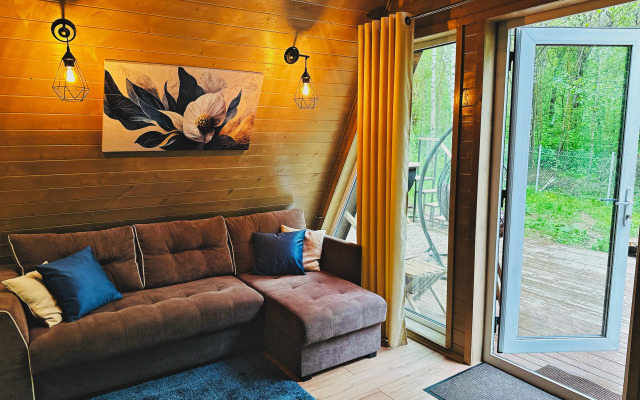 Частный дом А-фрейм Микс