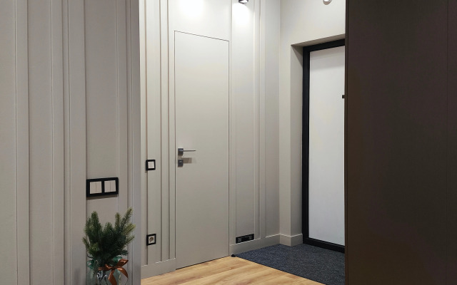 Апартаменты Новые уютные Клен в доме бизнес-класса с охраной