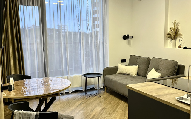 Квартира В Алуште у Алисы, стильная евродвушка в элитном комплексе