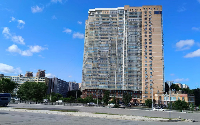 Квартира студия с видом на Амур и город