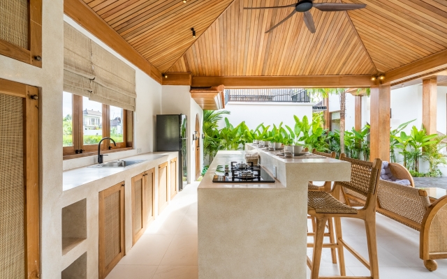 Вилла Tembaga by EVDEkimi – Designer villa with Pool and Breathtaking Rice field View – Long stay extras