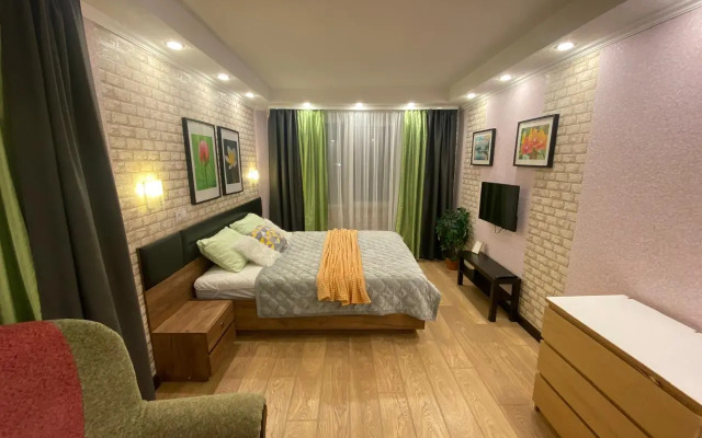 Апартаменты с 1 комнатой с новым ремонтом (КВАРТИРА51)