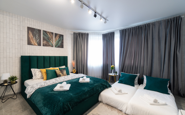 Апартаменты Дизайнерские Изумруд на Беговой