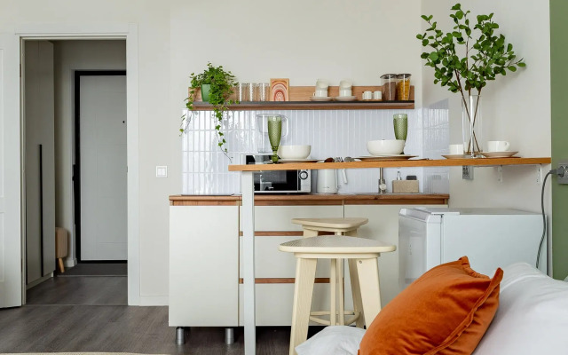 Квартира Оливковая студия на юге города