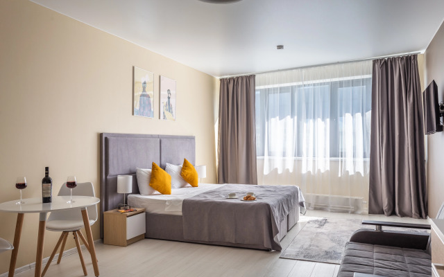 Lyuks U Metro Na Vasilyevskom V Novom Zhk Apartments