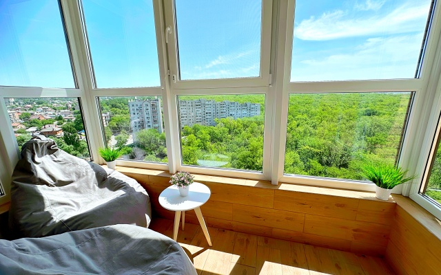 Апартаменты с видом на рощу