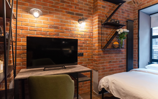 Апартаменты студия в стиле лофт в жк Cleinhouse на Красносельской