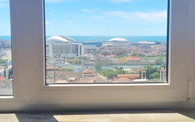 Квартира Двухкомнатная с Потрясающим Видом на Море