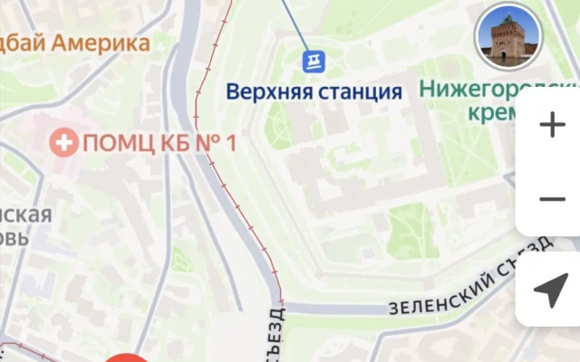 Квартира с видом на Кремль
