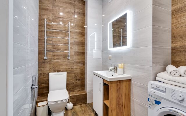 Apartamenty Tihij Don v centre s vidom na gorod s 17 etaza
