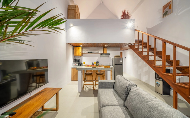 Tropicheskiy Taunkhaus ryadom s Plyazhem, 1 Spalnya, Town Seseh 1 Villa