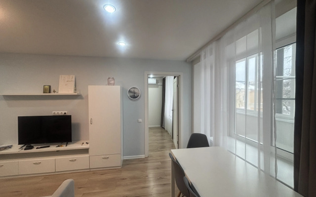 Uyutnaya na naberezhnoy Fedorovskogo do 4kh gostey Flat