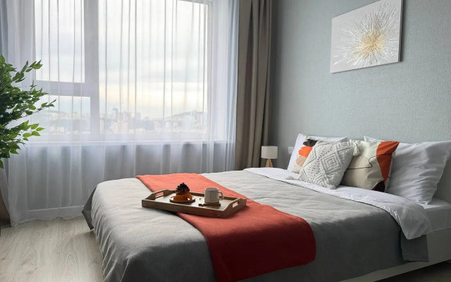 Квартира Стильная Cтудия с Видом на Золотой Мост