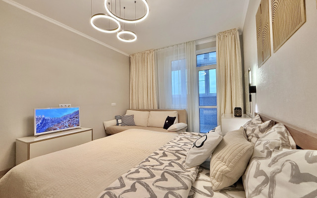 Жилое помещение 2-к квартира у метро Молодежная с яркими закатами