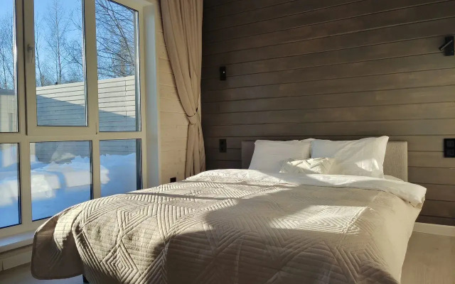 Шале Береза с сaуной и чанoм