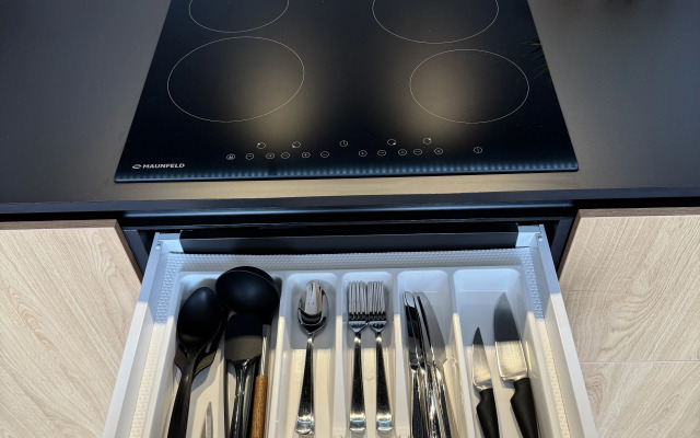 Апартаменты Двухуровневая студия с захватывающим видом на город