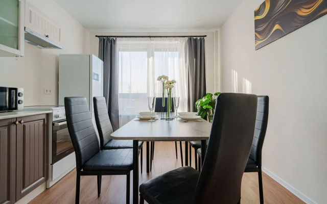 Квартира у ЖД Вокзала с двумя спальнями