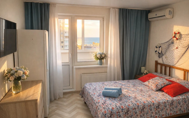 Апартаменты С видом на море и балконом