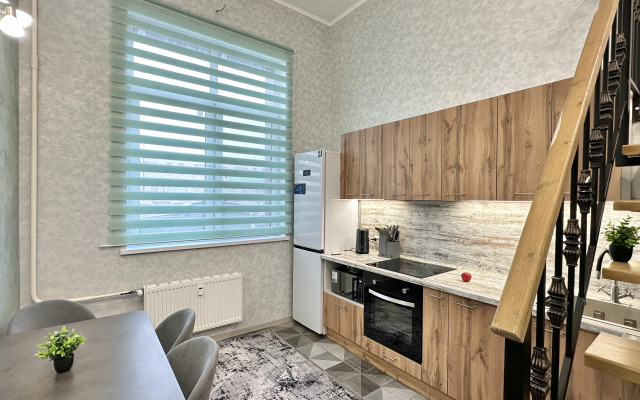 Квартира КакДома Евро 2-ком Двухэтажный Лофт Логинова 5/1-413 Остафьево Москва