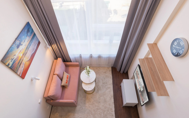 Апартаменты KeyGo 1002 Студия  Рядом с метро Марьина Роща