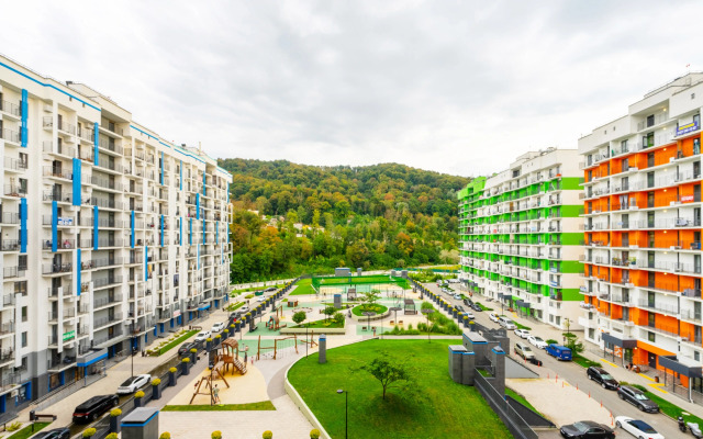 Uyutnaya Studiya S Vidom Na Gory Flat