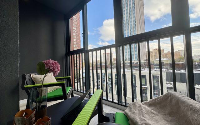 Квартира Atmosfera Sna в ЖК Облака 2 у Метро Октябрьская