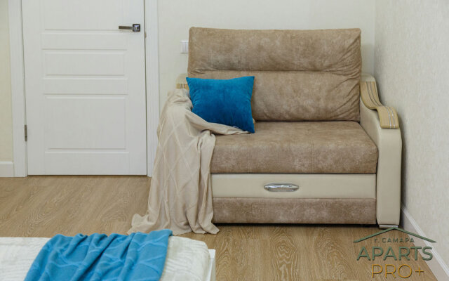 Квартира Aparts Pro Просторная 1-ком в Новом ЖК Сокол на 2 Этаже