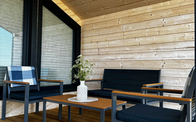 Частный дом Дом с Баней у Моря