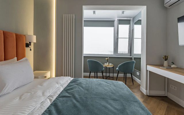 Апартаменты с Панорамным Видом на Волгу на Волжской набережной 26 Сова-Дом