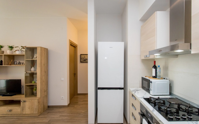 S Krasivym Vidom na Mtatsmindu i Gorod Apartments