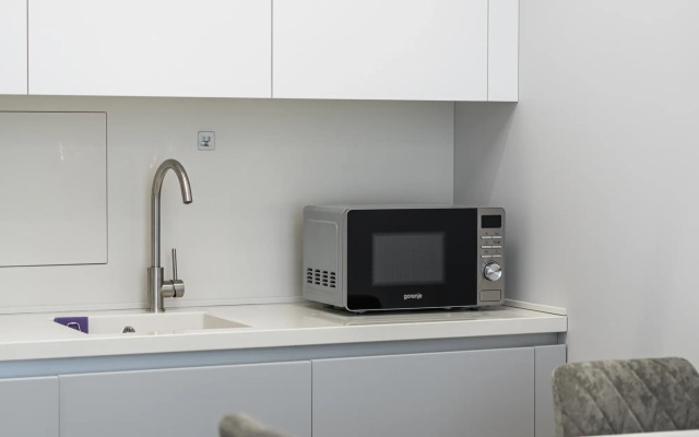 Flat Inn v ZHK dom "Chkalov" 20 etazh na Kurskom Vokzale Apartments